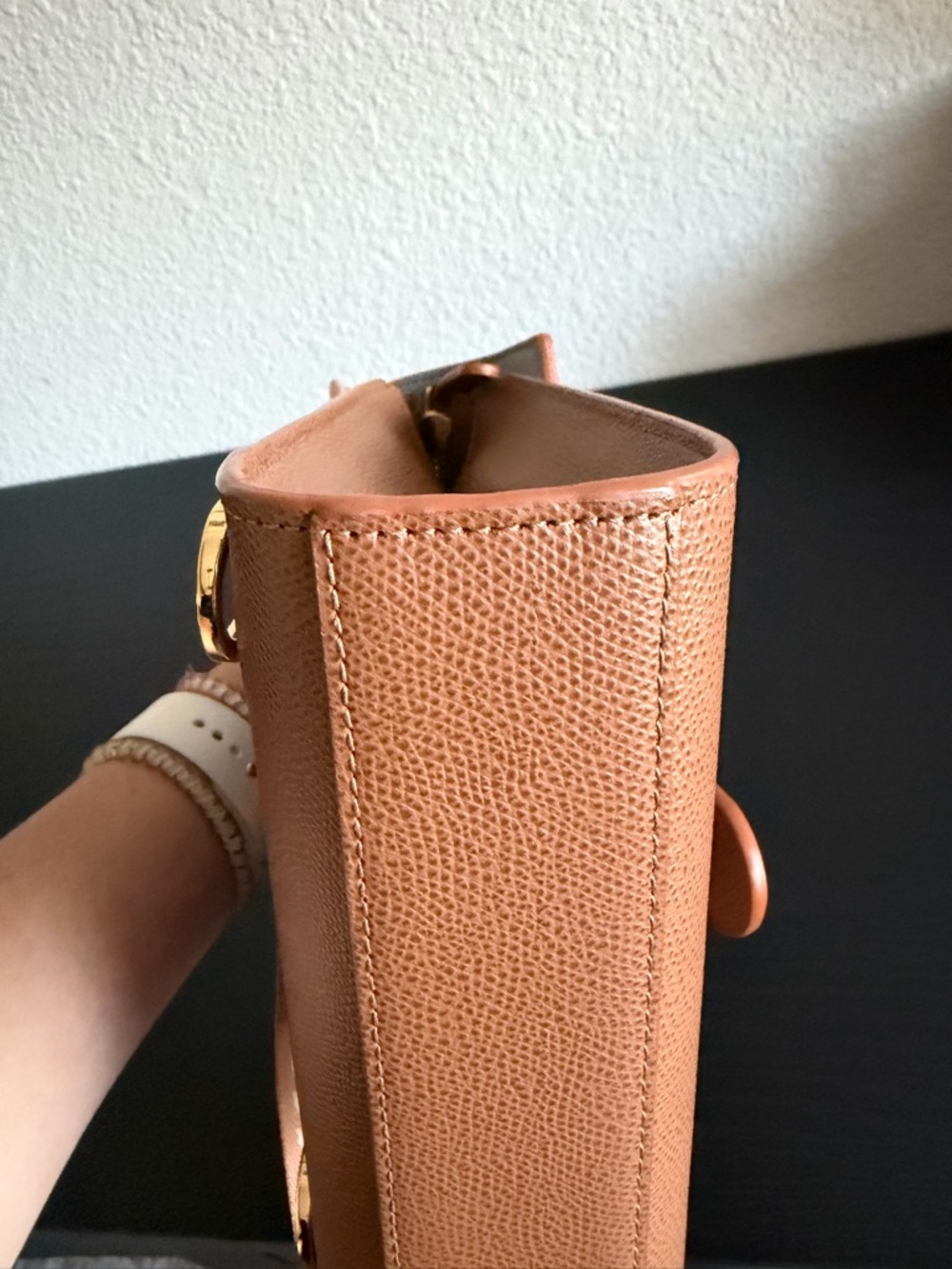 Senreve Alunna Bag in Chestnut w/Extra Bonus Strap - Picture 6 of 12
